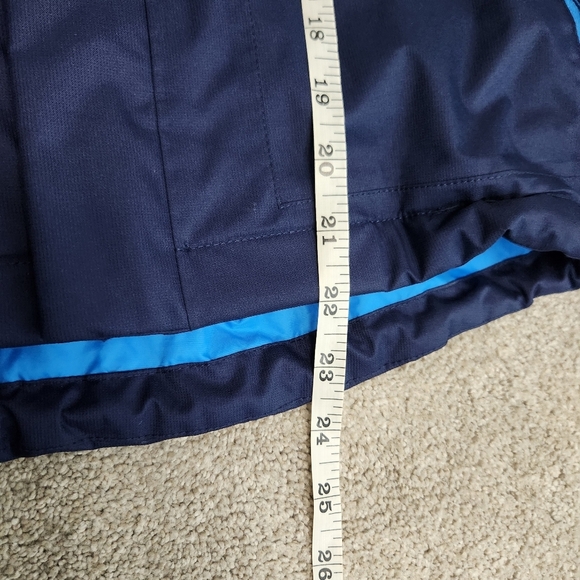 The North Face Kids' Hardshell Blue Rain Ski Jacket Size 7-8 - Picture 10 of 14